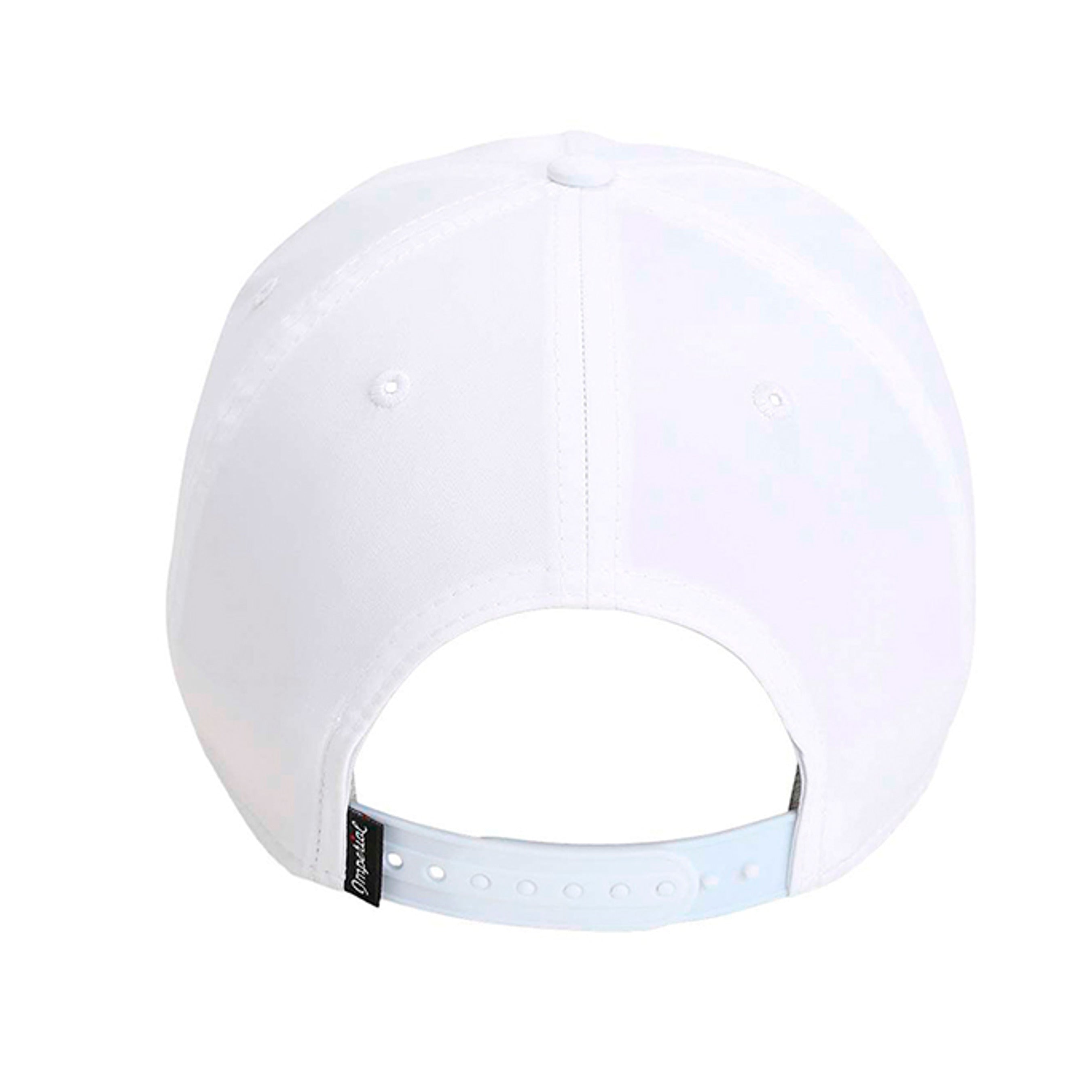 White/ Navy-Red - 5054 - BACK
